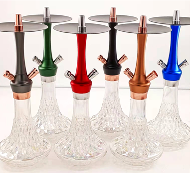 Customized Hand Blown Glass bottle for tower hookah shisha hoka, hoka ...