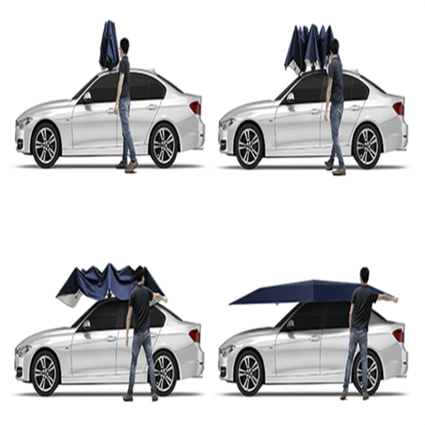 Wholesale Waterproof Silver Sunproof Universal Folding Auto Roof Tent -  China Car Umbrella and Car Sun Shade price