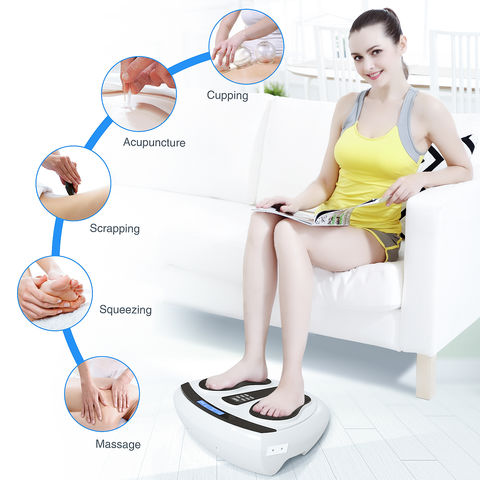 New Electric Shock Tens Acupuncture Body Muscle Massager 4 Pads for Neck  Foot Leg Back Massage Pain Relief