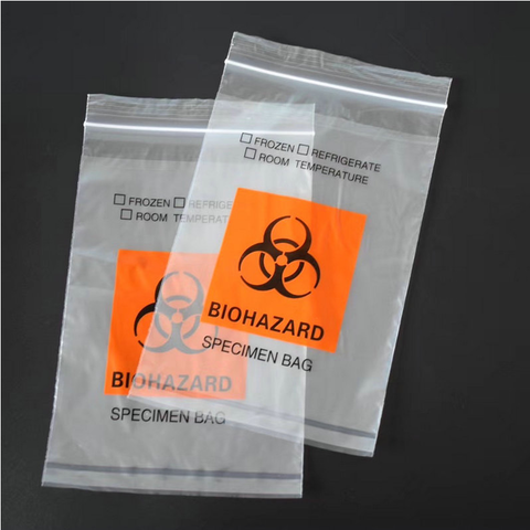 Custom Size Garbage Bags Biohazard Waste Bag for Lab - China