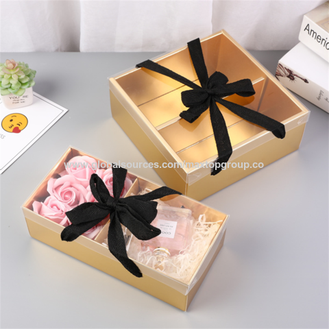 10cm Plastic Ornaments Transparent Gift Packaging Box Wedding