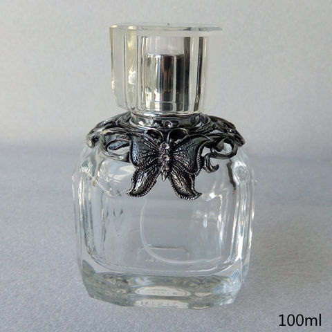 Bouteille de parfum en alliage de zinc en forme de papillon, 50ml