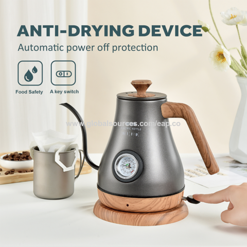 Buy Wholesale China 1.7l Stainless Steel Tea Kettle, Bpa-free Hot Water  Boiler With Led Light & Electric Kettle at USD 25