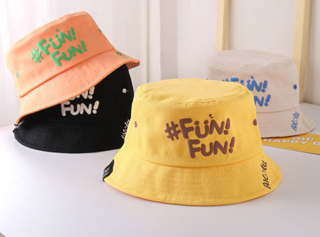 Frog Bucket Hat for Kids Adult, Sun Hat Cute Frog Hat Outdoor Foldable Wide  Brim Fisherman Hat-Orange M