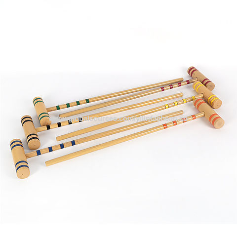 El croquet fija para los niños, los mejores juegos del césped de la venta y los juguetes de madera al aire libre con precio barato