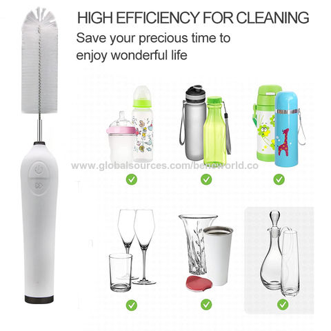 3 in 1 Multi-Functional Crevice Brush Cleaner, Bottle Cup Lid Detail Brush,  Water Bottle Cleaning Brush for Coffee Mug, Glassware, Kettles, Straw  Cleaning Brush 