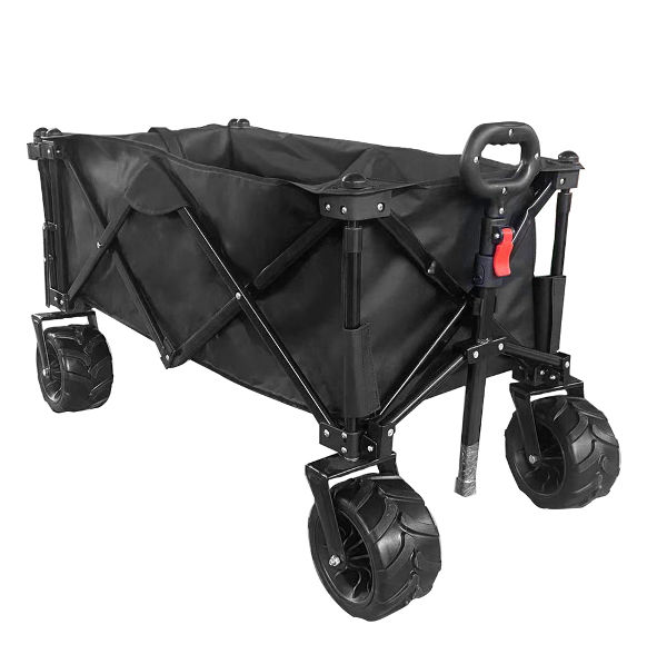 Camping Wagon Custom Collapsible Beach Cart for Outdoor Sports Shopping Traveling supplier