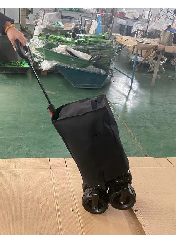Camping Wagon Custom Collapsible Beach Cart for Outdoor Sports Shopping Traveling supplier