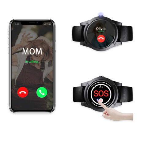  HandsFree Health Reloj inteligente para personas mayores,  sistemas de alerta médica para personas mayores y mayores, reloj  inteligente con sistema de alerta para personas mayores, monitoreo GPS,  dispositivo de comunicación 4G