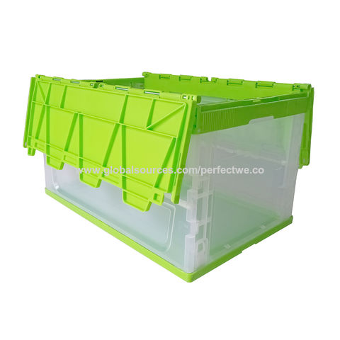 Proveedores y fabricantes de cajas plegables de plástico apilable
