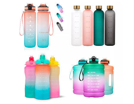 Buy Wholesale China Aladdin 1000ml Tritan Plastic Pc Water Bottle Bpa Free Plastic  Water Bottle With Belt For Student & Water Bottle at USD 1.25