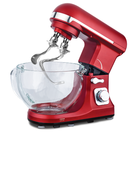 Buy Wholesale China 5l Glass Bowl 1400w Stand Mixer Professional Kneading  Machine & 5l Stand Mixer Glass Bowl at USD 34.5