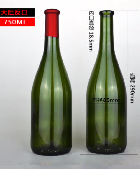 Bouteille vin Angevine 50cl en verre Verallia