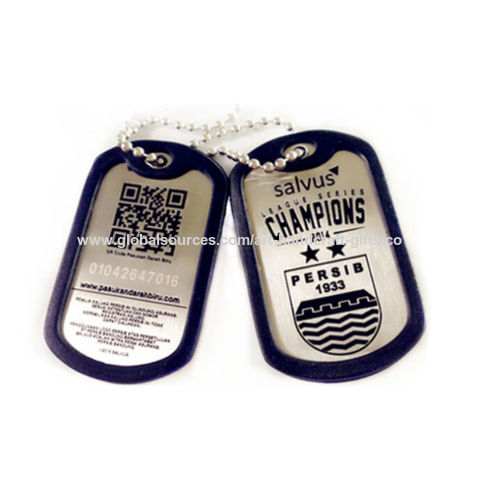 5 Pack Aluminum Dog Tag Sublimation Blanks Personalized Gifts Memorial Gift  Dog Tag Blanks 