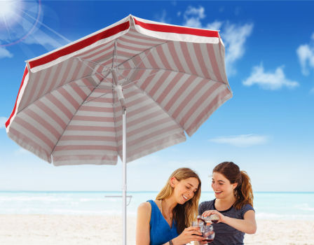 Echt terugvallen Associëren Buy Wholesale China Garden Or Beach Umbrella Parasol Diameter 3 Meters  Anti-uv & Beach Umbrella at USD 46.5 | Global Sources