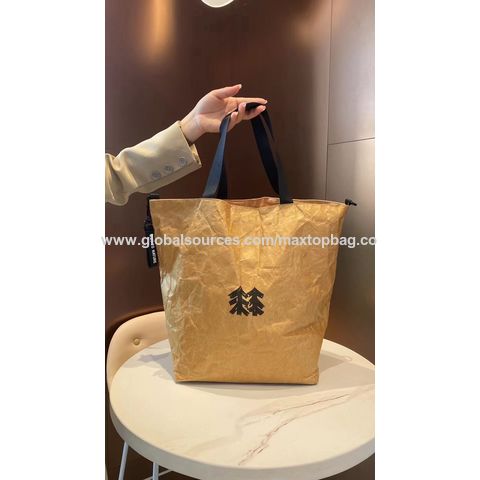 Authentic Louis Vuitton shopping bag repurposed