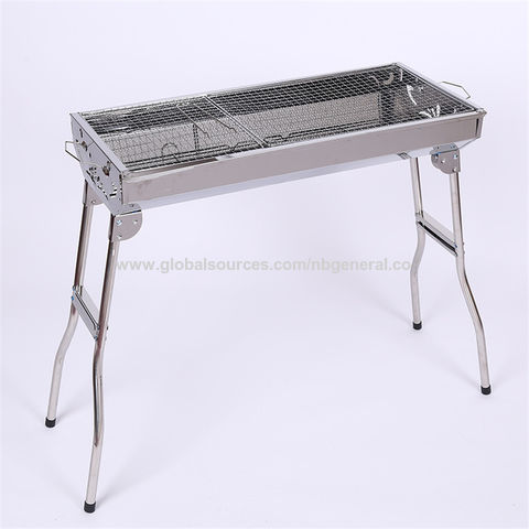 Compre Parrilla Coreana Para Picnic Familiar Al Aire Libre, Parrilla  Plegable De Acero Inoxidable Con Malla De Carbón Y Barbacoa Portátil y Parrillas  Para Barbacoa de China por 10.83 USD