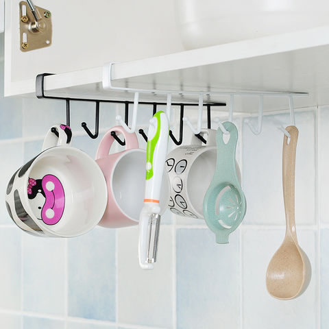 100pcs S Hooks Hanging Mini Plastic White S Shaped Utensils Clothes Towel  Spoon Hangers Racks Hooks for Kitchen Bathroom - AliExpress