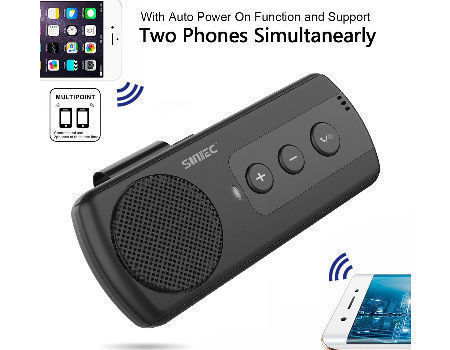 Achetez en gros Sunitec Bluetooth Mains Libres Pour Téléphone Portable, Kit  De Voiture, Clip Sur Bluetooth, Kits Mains Libres De Voiture Siri Chine et  Bluetooth Voiture Kit Haut-parleur à 8 USD