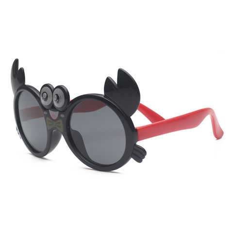 Mickey Mouse Kids Sunglasses with Kids Glasses Case, Protective Toddler  Sunglasses