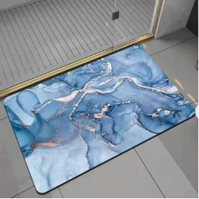 Buy Wholesale China Super Absorbent Floor Mat Custom Quick Drying Bathroom  Carpet Kitchen Oil-proof Napa Skin Rubber Non-slip Bath Mat & Bath Mats at  USD 1.5