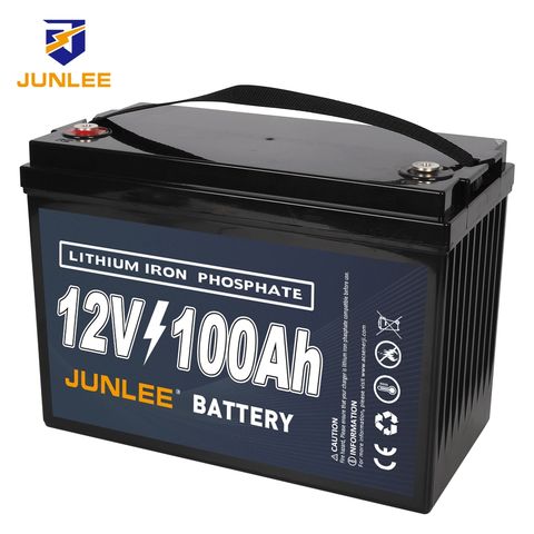 Batterie à décharge profonde LiFePO4 12V 100Ah pour alimentation de secours  et applications hors réseau 