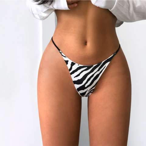 Sexy Women Plain G-string Panties T-back Thongs Lingerie Underwear