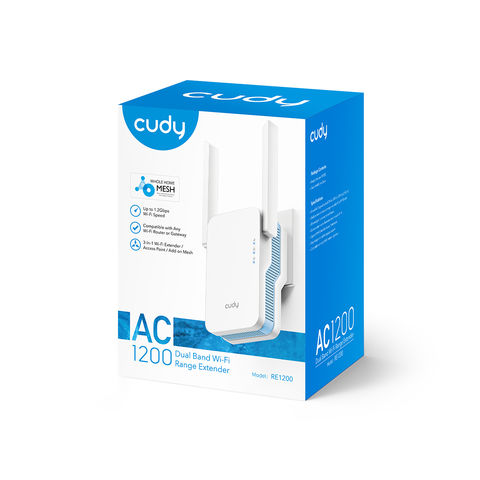 Buy Wholesale China Cudy Ac1200 Dual Band Wifi Extender Wireless Booster, Wifi  Range Extender, 1200mbps, 5ghz Repeater & Wifi Repeater at USD 13