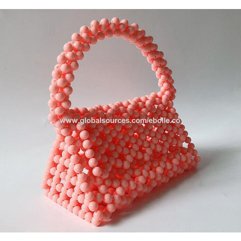 Blush Pearl Crystal Clear Tote Bag