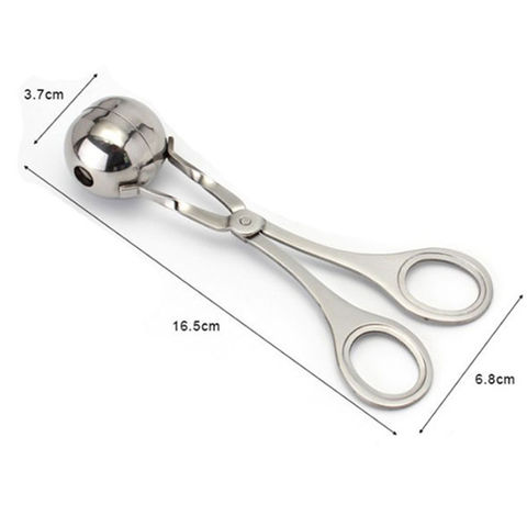 Meatball Scooper Cake Pop Scooper Melon Baller Rice Dough Ice Tongs for  Kitchen Tools