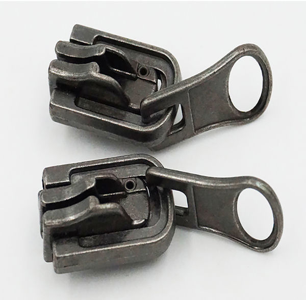Popvcly 12Pcs Metal Zipper Head,Universal Repair Zipper Head