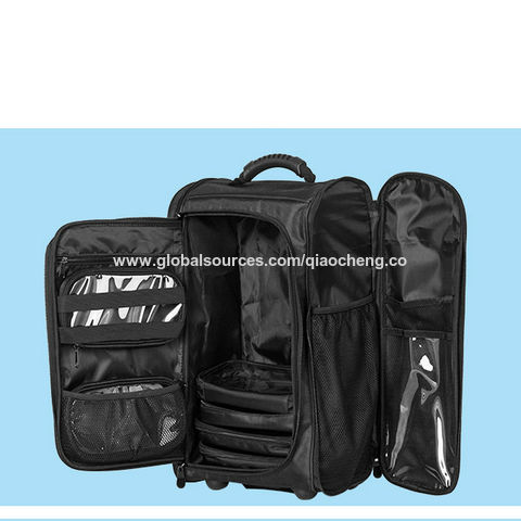 Buy Wholesale China Travel Sports Luggage Sets Polyester Nylon Wheeled  Rolling Trolley Duffel Carry-on Backpack Cosmetic & Travel Wheeled Backpack  Luggage Duffel at USD 14.75