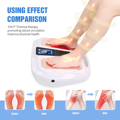 Shiatsu Infrared Electric Heating Foot Massage Equipment Vibrating Electric  Foot Massager - China Foot Massager, Massage Therapy