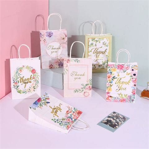 Buy Wholesale China Gift Paper Bag Luxury Paper Shopping Bags Small Paper  Bags With Handle White Paper Bags Wholesale & Gift Paper Bags at USD 0.11