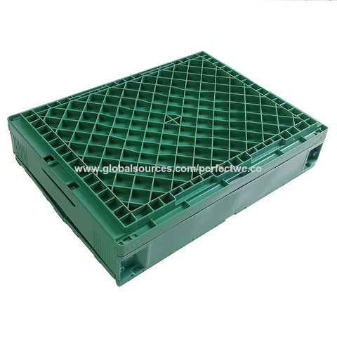 Warehouse/Store/Mall/Shop/Home/Garage Well Storage Use Environmental Plastic  Container - China Storage Crate with Lid, Plastic Storage Crate