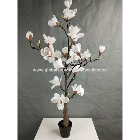 Compre árbol Blanco Sintético Falso Artificial Del Flor De La Magnolia   y de China por 28 USD | Global Sources