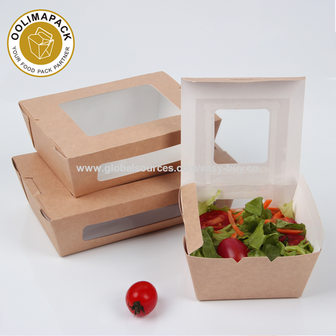 Buy Wholesale China Food Packaging Boxes Dessert Containers Kraft Paper  Boxes Fast Food Packaging Food Containerscartons & Food Packaging Boxes at  USD 0.1