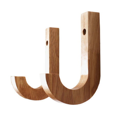 Solid wood wall hook to decorate your sweet home with great function for clothes, hat, key supplier