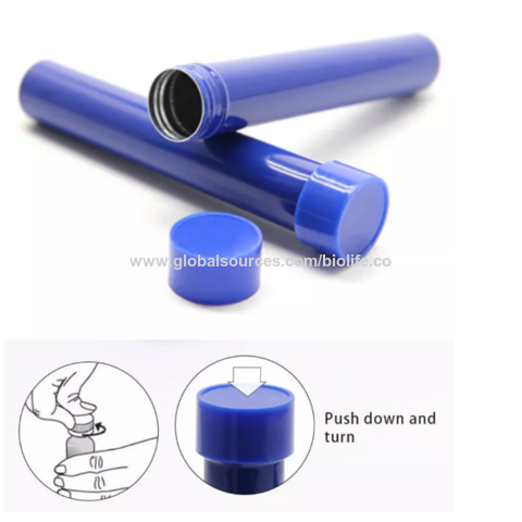 Buy Wholesale China Child Resistant Tube Aluminum Cigar Tube Cr Top Child  Resistant Packaging & Cigar Tube at USD 0.68