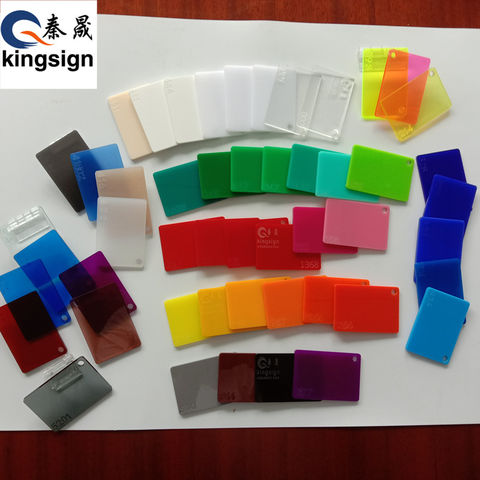 Fluorescent Acrylic Sheets, Cut-to-Size