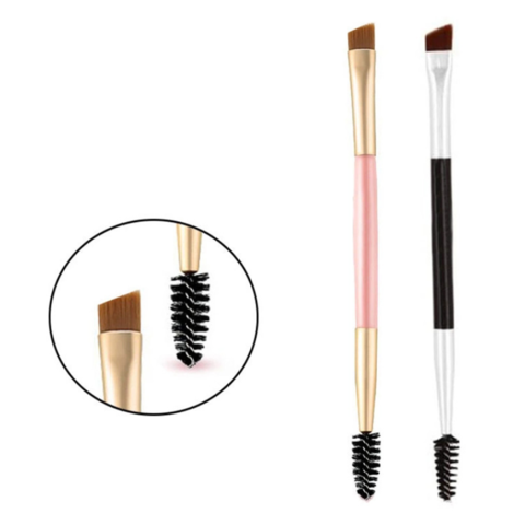 Eyebrow Brush Kit - Thin Angled Brush and Contour Brush Set to Shape and  Conceal - Duo Spooli, 1 Count - Foods Co.