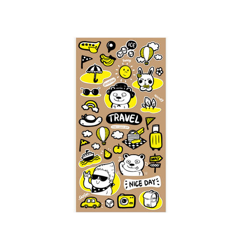 Buy Wholesale China Graffiti Cartoon Stickers Diy Album Hand Account  Decoration Travel Small Stickers & Cute Stickers at USD 0.35