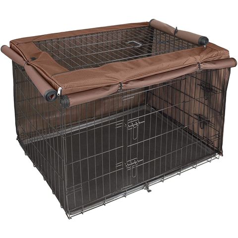 Basics Pet Carrier Kennel with Plastic Ventilation, 40-Inch