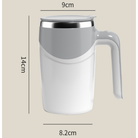 Automatic Stirring Cup Mug Rechargeable Portable Coffee Electric Stirring  Stainl