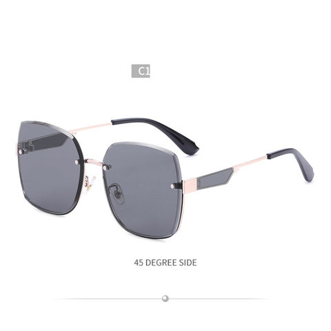 Square Sunglasses Brand Design Personality Glasses Men Gradient Fashion -  China Replica Glasses and Luxury Glasses price