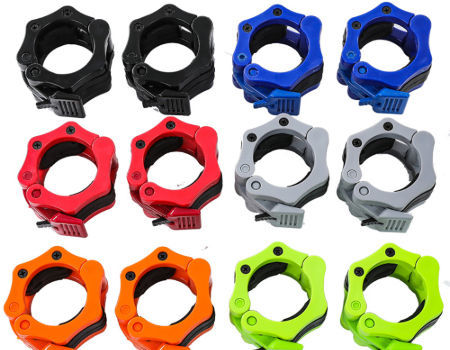 2Inch 50mm Barbell gym weight bar dumbbell lock clamp spring collar clips fitness accessories supplier