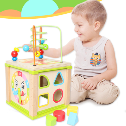 Juguetes de cubo de actividad para niño y niña de 1 año, juguetes para  niños pequeños, regalo de primer cumpleaños de 1 año, juguete para bebé de  12 a