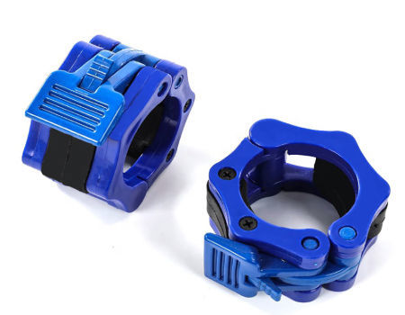 2Inch 50mm Weight lifting ABS Nylon TPR Barbell Collar Clamp Clips Barbell Collar Clips supplier