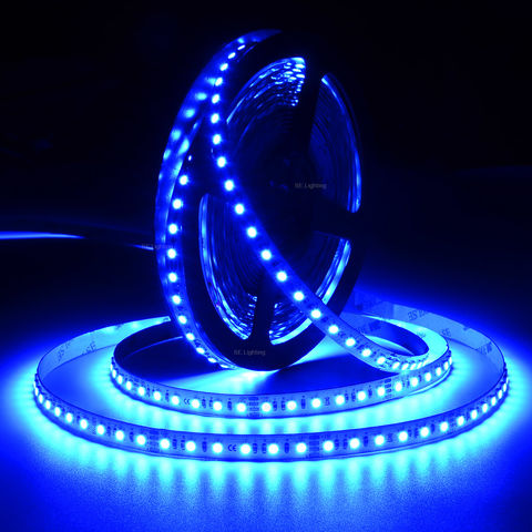 RGB Neon Light 12V 24V Flexible LED Ribbon Tape 5050 2835 120Leds