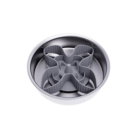 Stainless Steel Anti Choking Pet Weighter Bowl For Slow Feeding Of